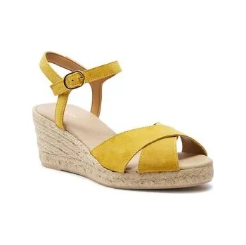 Dámské baleríny Espadrilky Geox D Gelsa Low D45NGC 00022 C2000 Žlutá 41