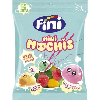 Bonbon Fini žvýkací bonbony s ovocnými příchutěmi ve tvaru mochi 80 g
