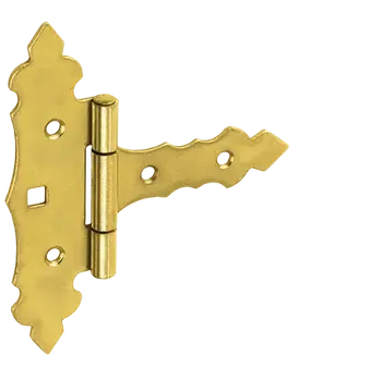 ZOB 75 Ozdobný bránový závěs ZNZ 75x35x130x2,0 žlutý