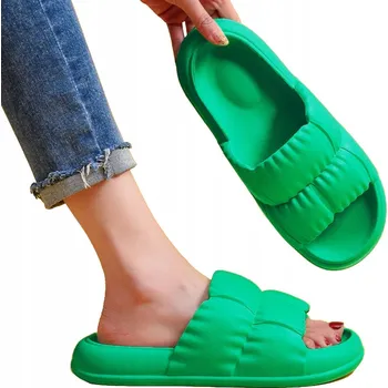 Dámské pantofle SNM dámské nazouváky P226 ZIELONY 36/37 velikost 36-37