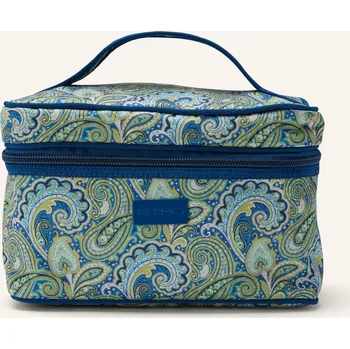 Kabelka Etro Dámská Kosmetická Taška, modrá / žlutá / mátová, one size