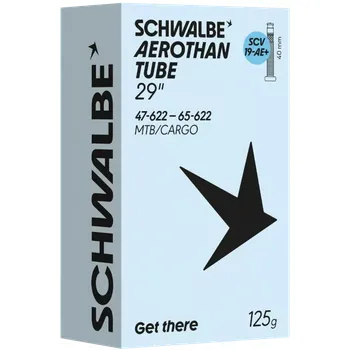 Sport Schwalbe Aerothan Tube SCV19AE+ 40 mm (Duše na kolo Schwalbe Aerothan Tube 28" SCV19AE+ 40 mm)