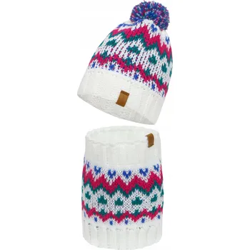 Čepice NANDY Dětská Sada Čepice a Nákrčník Zimní