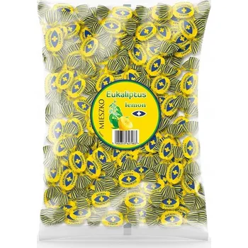 Bonbon Bonbóny Eukalyptus s citronem 1kg Mieszko