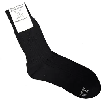 Pánské oblečení Armáda ČR Ponožky 97 pro vojenské policisty ČERNÉ