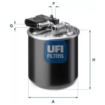 Auto-moto UFI Palivový filtr UFI 24.194.00