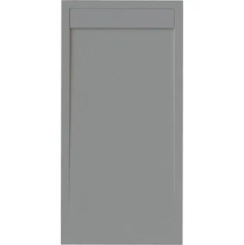 Sprchová vanička Sanycces Clever - Sprchová vanička 100x80x4 cm, concrete PL304100080CT