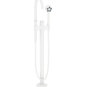 Vodovodní baterie Axor One - Vanová baterie do podlahy, s příslušenstvím, EcoSmart, matná bílá 48440700