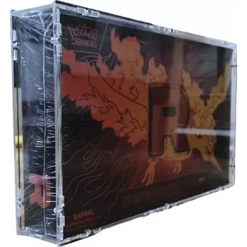 Karetní hra Akrylový box Pokémon Team Rocket Moltres Ultra Premium Collection UPC (a boxy stejné velikosti)