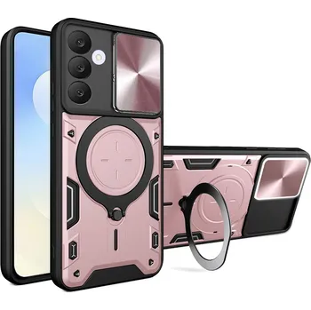 Pouzdro na mobilní telefon Techsuit - CamGuard Pro - Samsung Galaxy S25 FE - Rose Gold