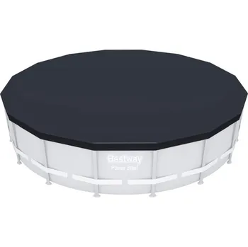 bazénová plachta Bestway 58249 Krycí plachta na bazén s konstrukcí 4,88 m