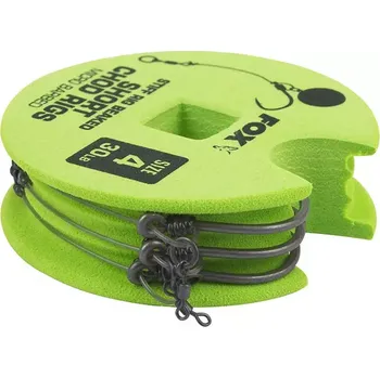 Fox Návazec Edges Chod Rig Short Barbed 3ks velikost 7 balení 3ks