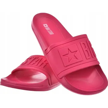 Dámské pantofle Dámské Nazouváky Big Star Sportovní Pěnové Plážové K Bazénu NN274A668 Růžové Velikost 38