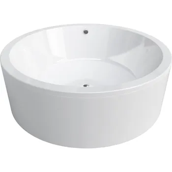 Vana Sanycces Noa - Vana s panelem a automatickou výpustí 180x180x66 cm, white glossy BN155D180FD