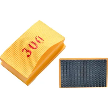 Zdenické nářadí Houbička diamant brusná KAUFMANN hr. 300, žlutá