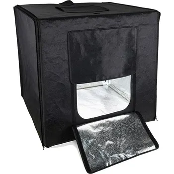LED páska SEFIS LED světelný fotostan - fotobox 40 x 40 x 40 cm
