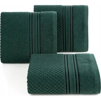 Ručník DAVOS (11) OSUŠKA VELKÁ 70x140 CM TMAVĚ ZELENÁ