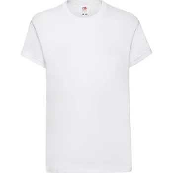 Chlapecké tričko DĚTSKÉ TRIČKO FRUIT OF THE LOOM ORIGINAL BÍLÉ VELIKOST 104