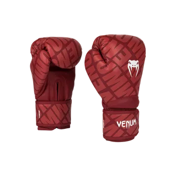 Boxerské rukavice Venum Contender 1.5 XT 3D Boxing Gloves - Cherry Red/White Velikost: 14oz