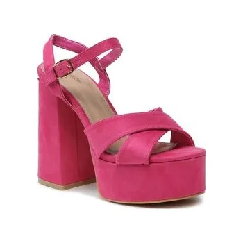 Dámské sandále Sandály DeeZee F8914-5 Růžová 40