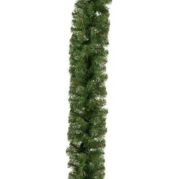 Party dekorace 3D umělá vánoční girlanda jehličí 100 × 20 cm, zelená