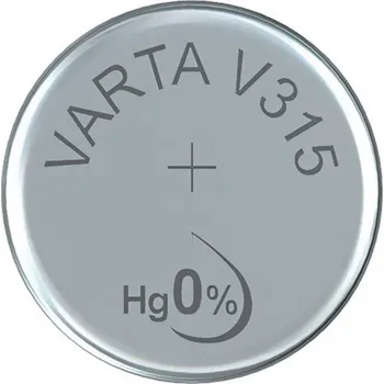 Článková baterie Varta knoflíkový článek 315 1.55 V 1 ks 20 mAh oxid stříbra SILVER Coin V315/SR67 NaBli 1