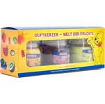 Vonné svíčky Haribo Berry Mix, Coconut Lime, Tropical Fun 3 ks