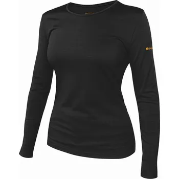 EGLOO MERINO BASE SAGA dámské triko dl.rukáv, černá Velikost: 4XL