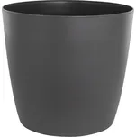 Plastkon Ella Twist N Roll Samozavlažovací květináč, ø 35 cm × 31 cm, plast, flitr antracit 4114066076