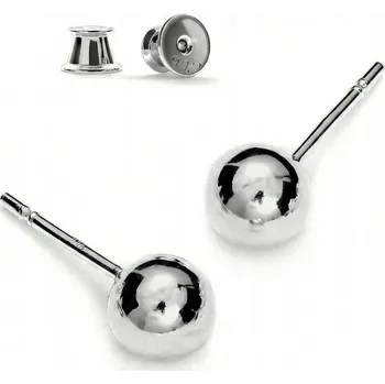 Náušnice Náušnice GemSilver 1,4 cm, stříbrné kuličky