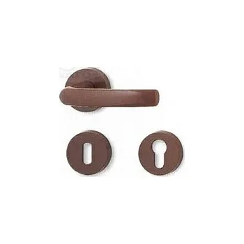 Dveřní kování Satos Klasik rozeta OK+FAB bílé K05