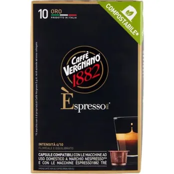 Káva Káva kapsle 10 Ks Espresso Arabica - Caffe Vergnano pro Nespresso