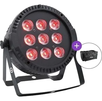 Studiové světlo Light4Me PAR RGBW 9x10 LED SET LED PAR