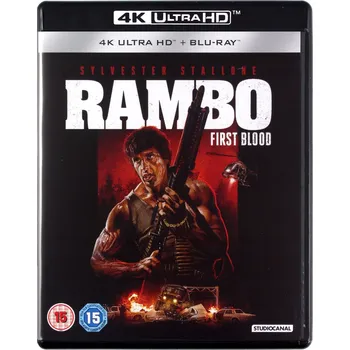 Blu-ray film Rambo: First Blood (Rambo: Pierwsza krew) (EN) 4K Blu-ray disk
