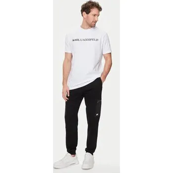 KARL LAGERFELD T-Shirt 755053 542221 Bílá Regular Fit XXL