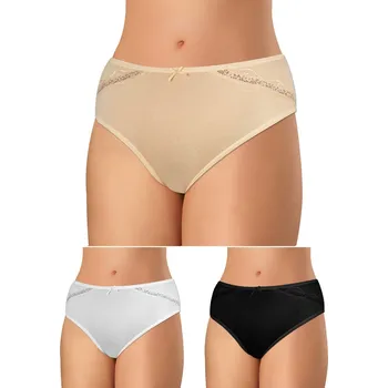Dámské spodní prádlo Andrie PS 2977 L 3ks dámské kalhotky