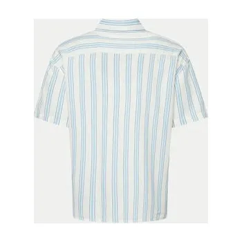 Pánská košile Jack & Jones Košile Montana 12255818 Modrá Relaxed Fit XXL