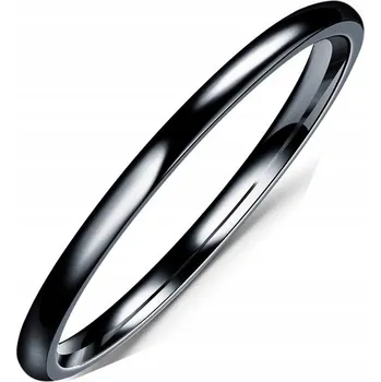 Prsten Černý Prsten Prstýnek z Ocel Oceli