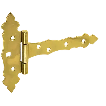 Závěs ZOB 125 Ozdobný bránový závěs ZNZ 125x35x130x2,0 žlutý