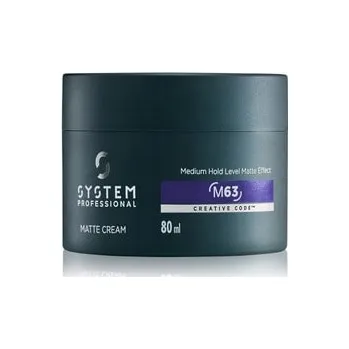 Stylingový přípravek System Professional LipidCode Man Matte Cream (M63) Stylingový krém