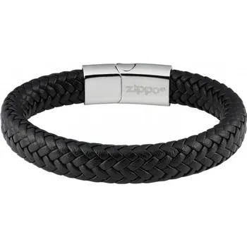 Náramek Pletený kožený náramek 45052 Náramek velikost 22cm