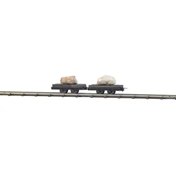 Modelová železnice Busch 12235 plošinový vůz, model AC