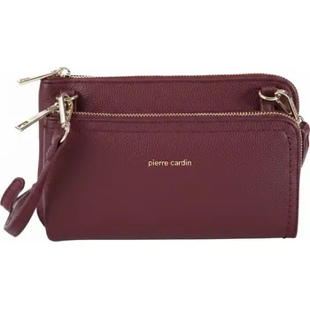 Kabelka Kabelka z ekologické kůže PIERRE CARDIN 86575 Bordo
