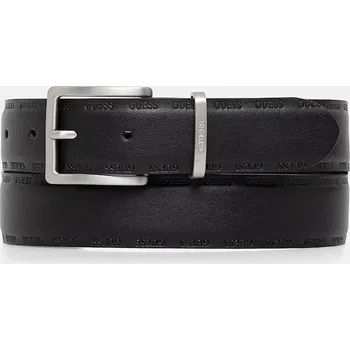 Opasek Kožený pásek Guess BM7867.P6135 černá 99X, vel. L