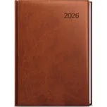 Vivella týdenní hnědý diář A5 Oskar pouze do vyprodání 2026 BTO6-7-26 Nižší cena pro více kusů!