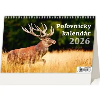 Kalendář Poľovnícky kalendár slovenský stolní kalendář 2026 S321-26 Nižší cena pro více kusů!