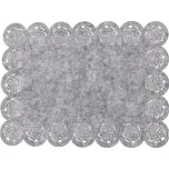 Prostírání MUFFINS šedá 30x45 cm Mybesthome