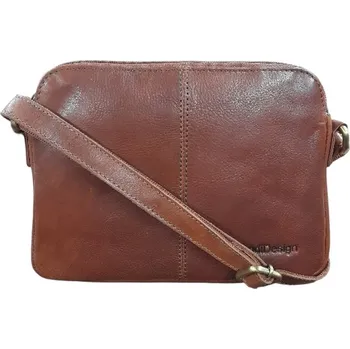 Kabelka SENDI DESIGN Sendi Desing kabelka crossbody koňaková V-801 TAN