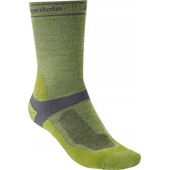 Pánské ponožky Pánské ponožky Bridgedale MTB Mid Season T2 Merino Sport green 44-47