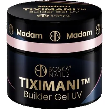 Lak na nehty Stavební gel na nehty s pamětí kapaliny Tiximani Madam Boska Nails 5 ml